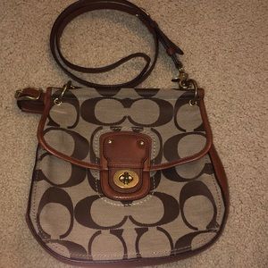 Authentic Coach Saddlebag Purse